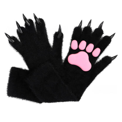 Halloween Silicone Meat Mat Long Gloves