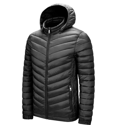 New Mens Minimalist Casual Short Coat Extra Thick