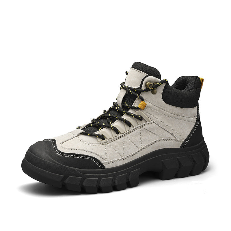 Mens Shoes Autumn Winter New High-Top Hiking And Mountaineering Boots