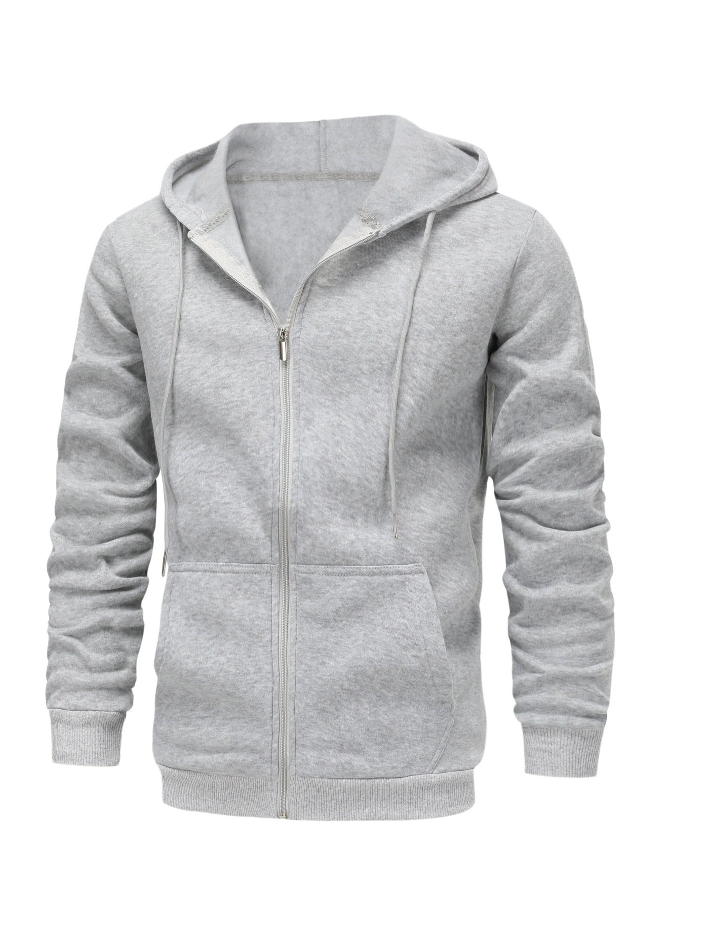 Men's Velvet Padded Hooded Sweatshirt