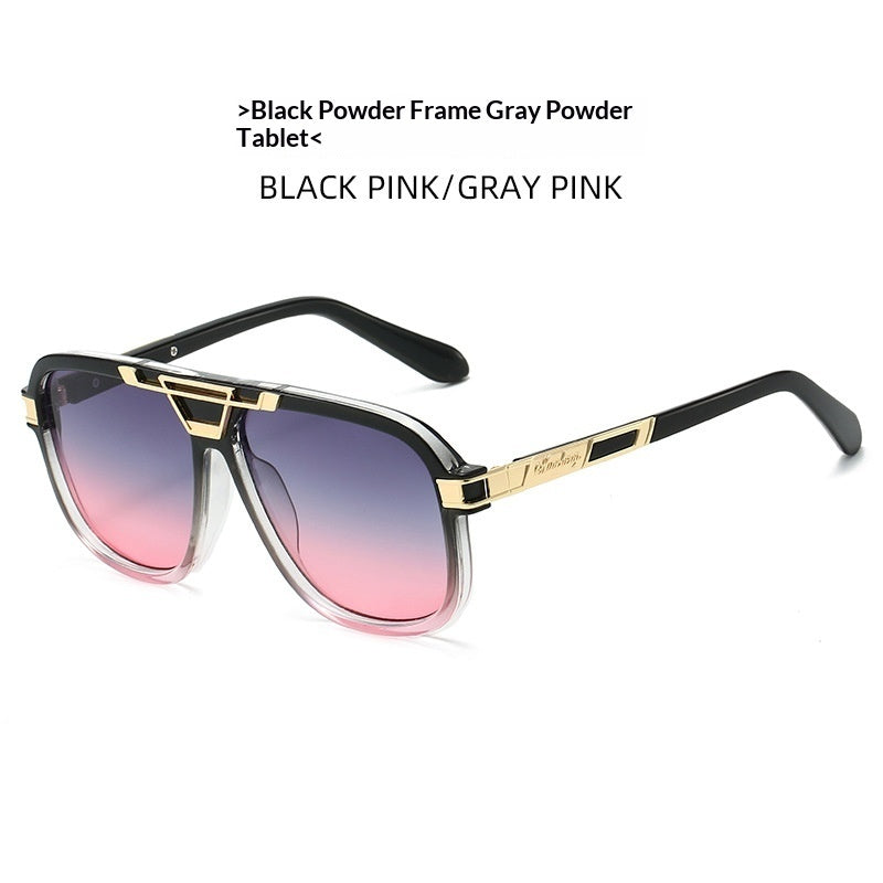 Womens UV-Protective Stylish Dual-Beam Sunglasses