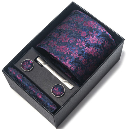 Direct-supply Mens Polyester Yarn-dyed Jacquard Formal Tie