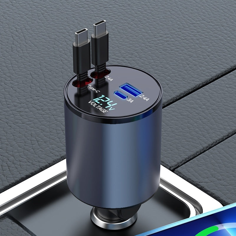 Metal Cigarette Lighter Car Charger