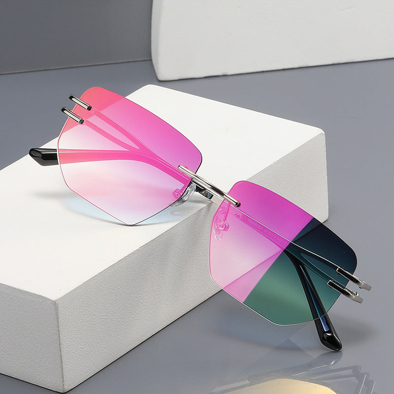 YSM8004 New Frameless Sunglasses Unisex