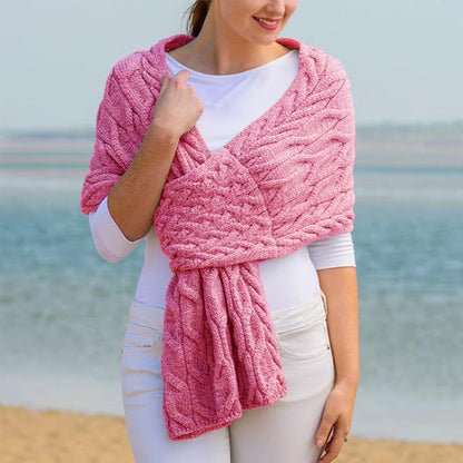Fashionable Womens Knitted Shawl Scarf