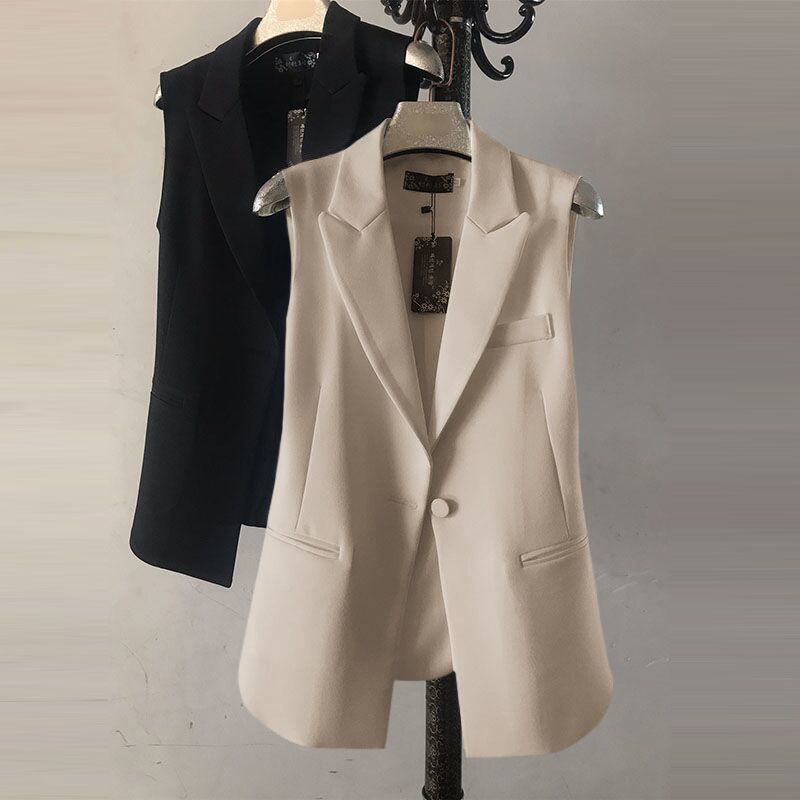 Korean-style Suit Vest Jacket For Women