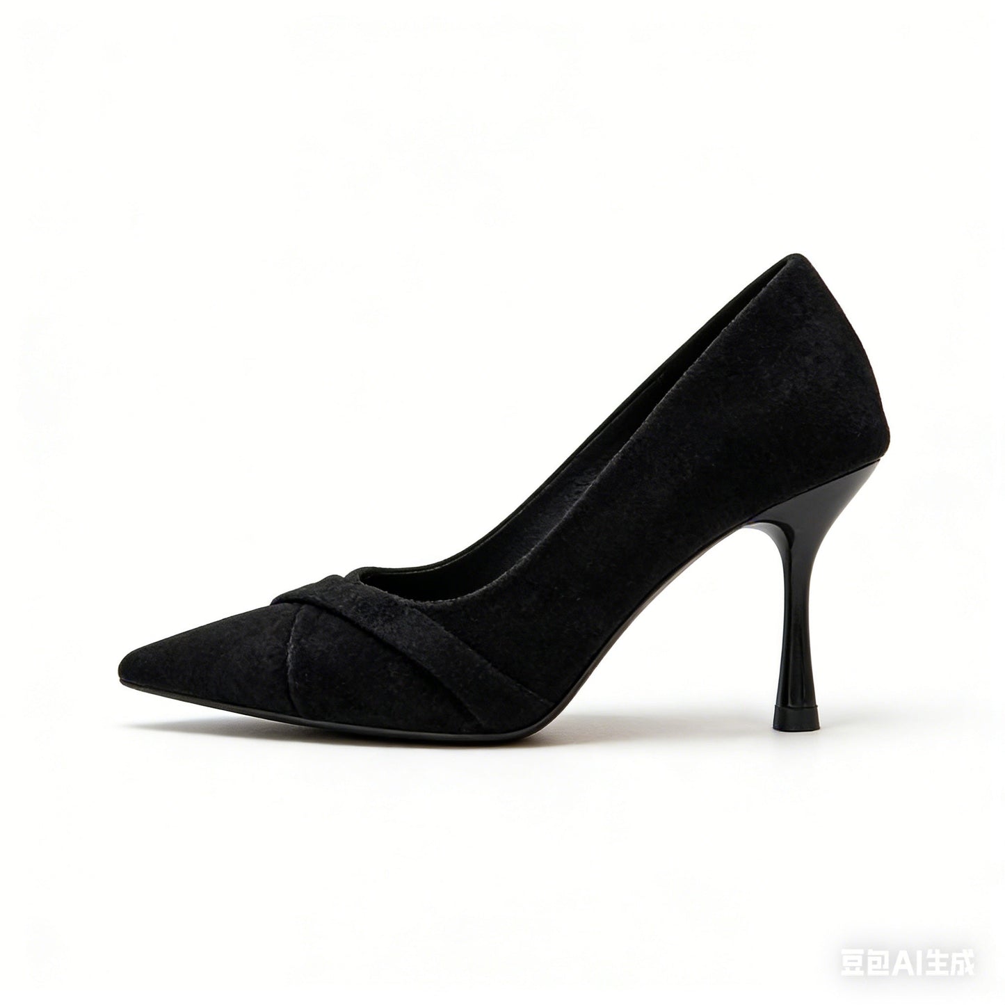 2025 Fall New French Retro Suede Pointed-Toe Stiletto Pumps For Women