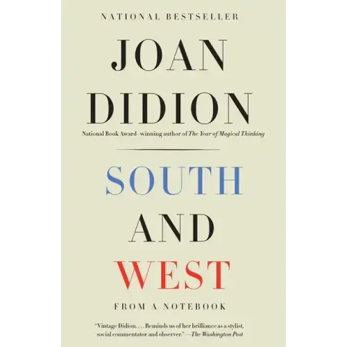 South and West: From a Notebook - Paperback