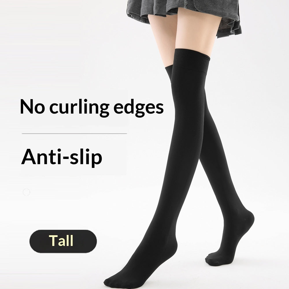 Spring Autumn Compression Stockings With Antislip Design