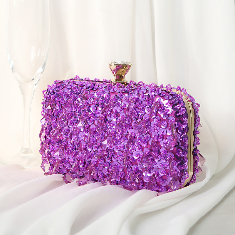 Fashionable Handmade Beaded Handbag For Women