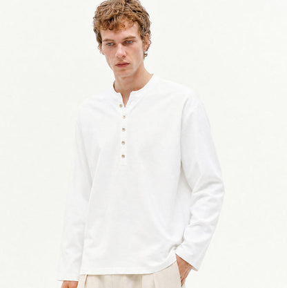Commuter-style Versatile Lightweight Relaxed-fit Long-sleeve