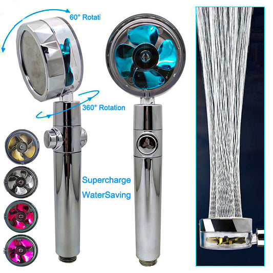 360 Rotating Water Saving Shower Head