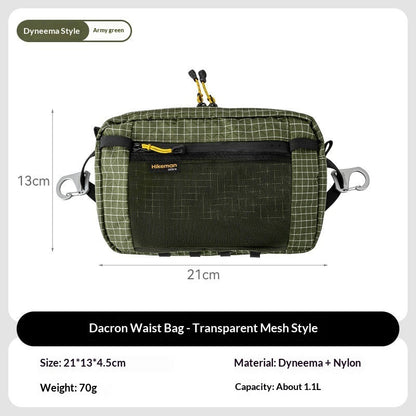 Lightweight Wear-Resistant Waterproof Waist Bag For Outdoor Activities