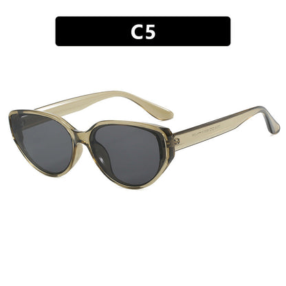 Street-style Cat-eye Retro Sunglasses For Women