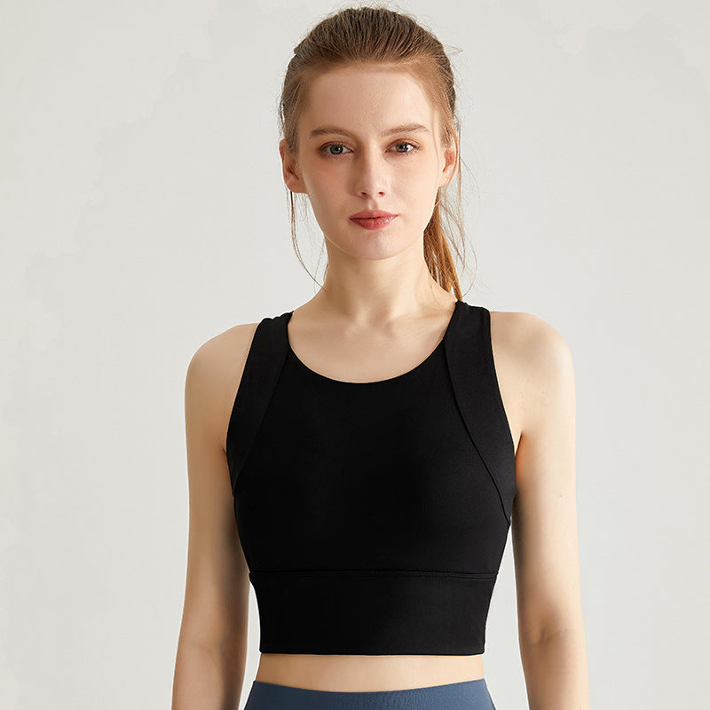 New Women's Yoga Tops For Spring & Summer With Sun Protection, Professional High-End Stylish Fitness Vests, Quick-Dry Sports Shirts For Women