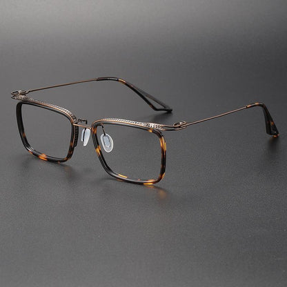 Pure Titanium Myopia Anti-blue-light Eyeglass Frame