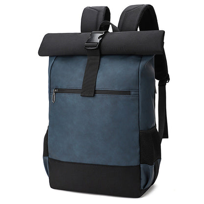 Mens Casual Versatile Backpack Outdoor Waterproof Laptop Bag Large-capacity Travel And College Schoolbag