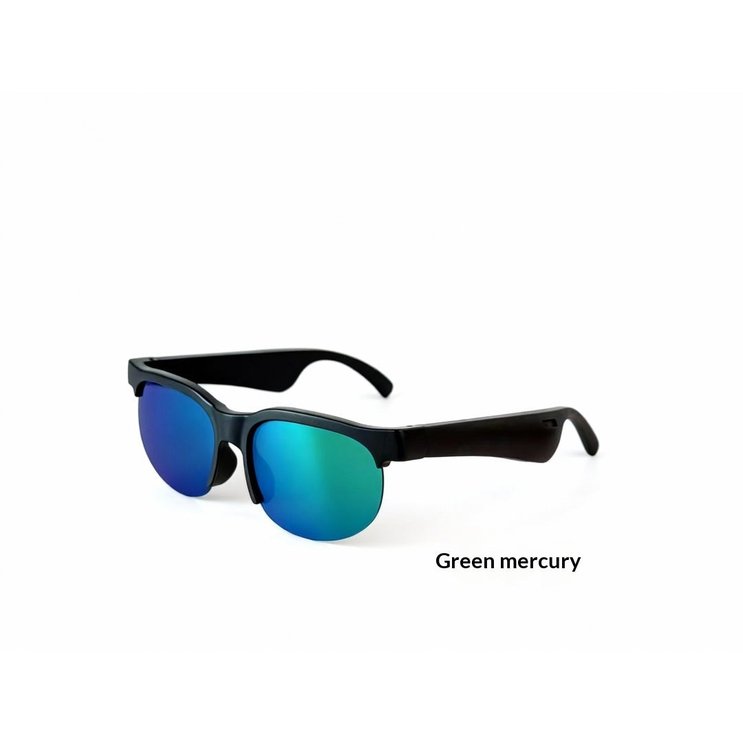 AI Smart Glasses Bluetooth Sunglasses For Music Calling Translation S01
