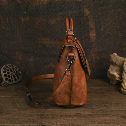 Handheld And Crossbody Versatile Bucket Bag