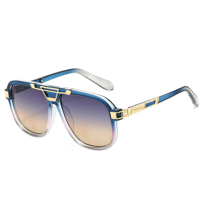 Womens UV-Protective Stylish Dual-Beam Sunglasses