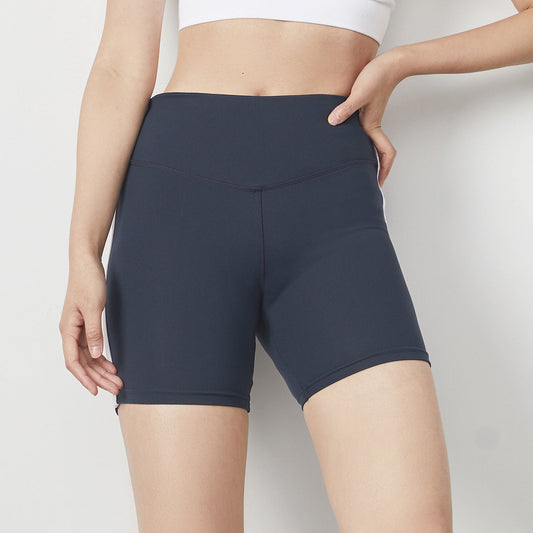 High Waist Stretch Yoga Shorts