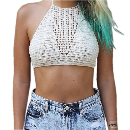 Hand Knitted Crochet Beach Camisole
