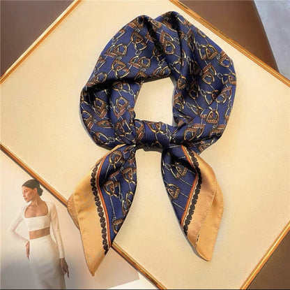 High-end Headscarf Versatile Neck Scarf Hairband Accessory