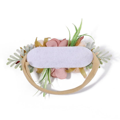 Nylon Fine Hair Band Girls' Headdress Flower