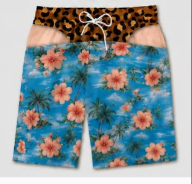 Loose-fitting Beach Pants Casual Vacation Shorts