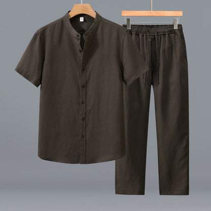 Tencel Linen Casual Mens Suit