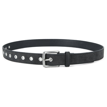 Matte-texture Wear-resistant Pin-buckle Womens Belt