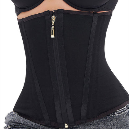 Waist-cinching Shapewear With A Zipper