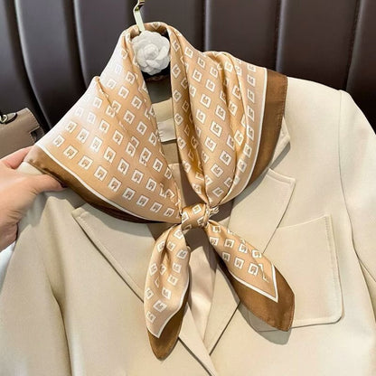 High-end Headscarf Versatile Neck Scarf Hairband Accessory