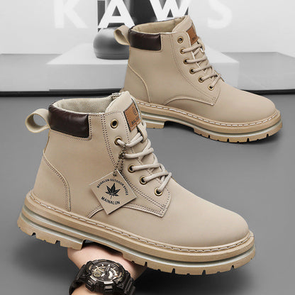 Winter Trendy Workwear Boots For Teens