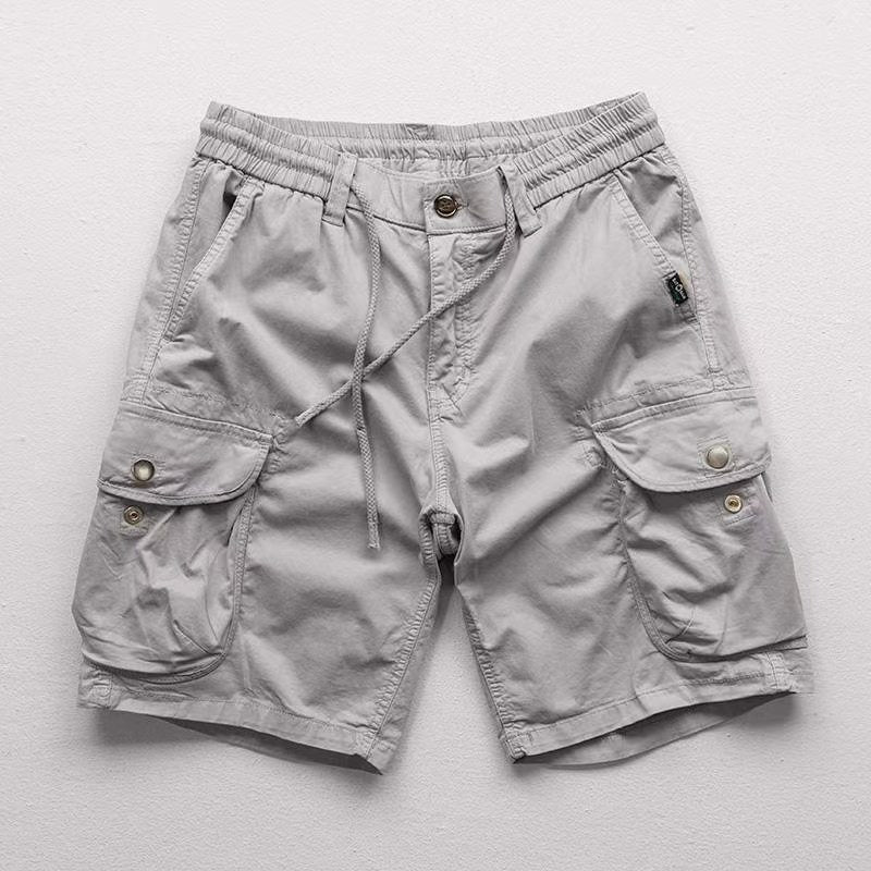 Casual Athletic Loose-fitting Straight-leg Capri Pants