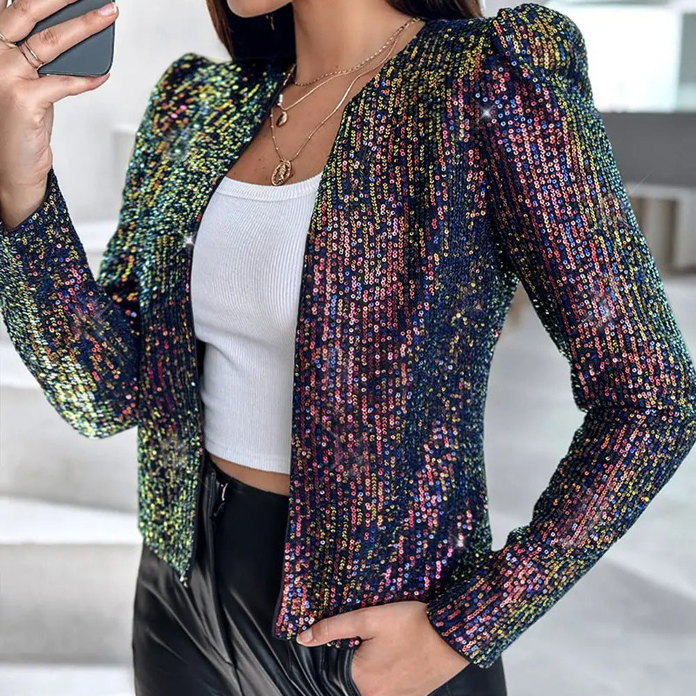 Personalized Outdoor Long-sleeve Blazer For Women