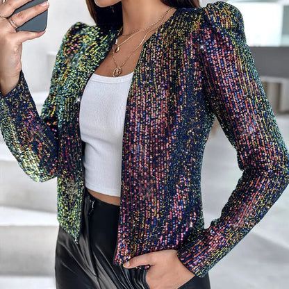 Personalized Outdoor Long-sleeve Blazer For Women