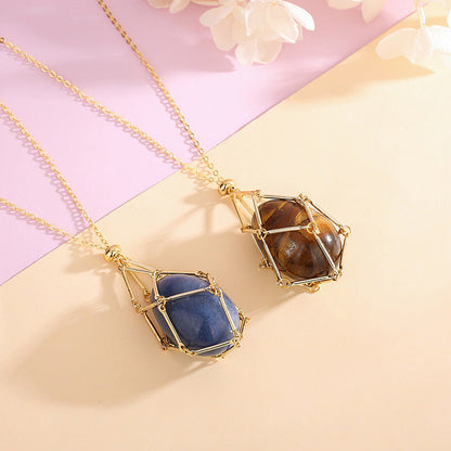 2023 Spring Crystal Pendant Necklace