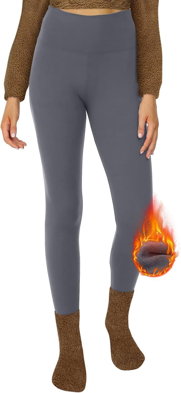 Velvet Padded Leggings Women's High Waist Winter