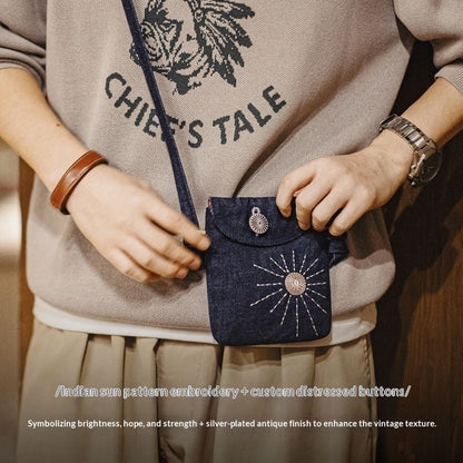 Simple Crossbody Casual Mini Denim Shoulder Bag