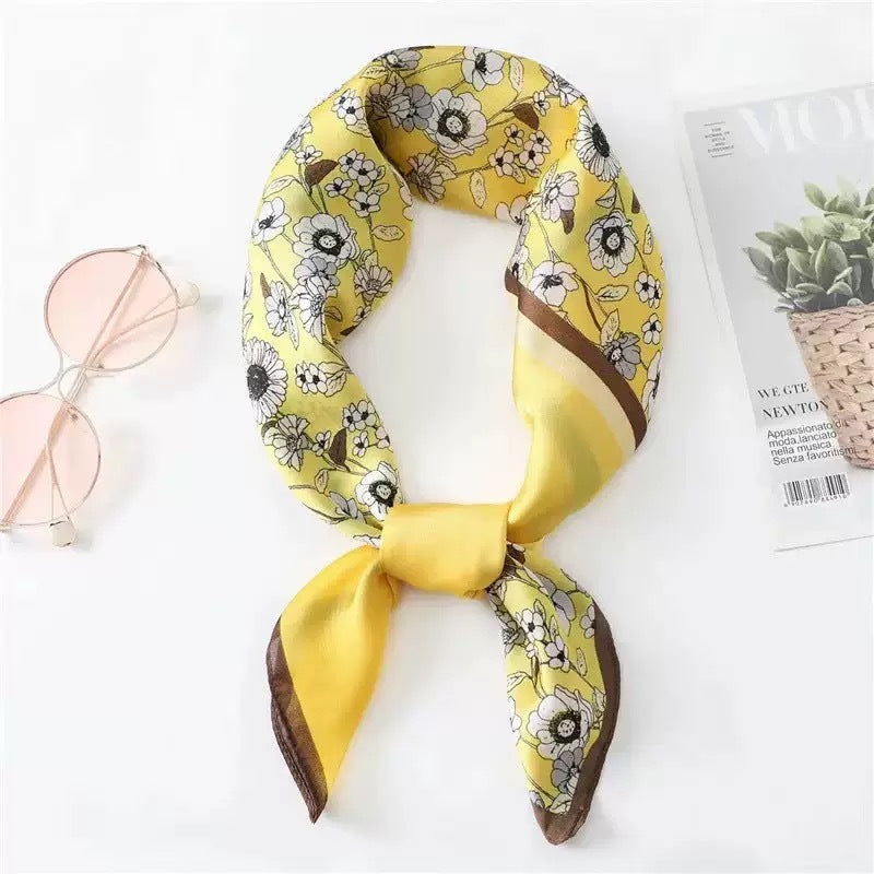 High-end Headscarf Versatile Neck Scarf Hairband Accessory