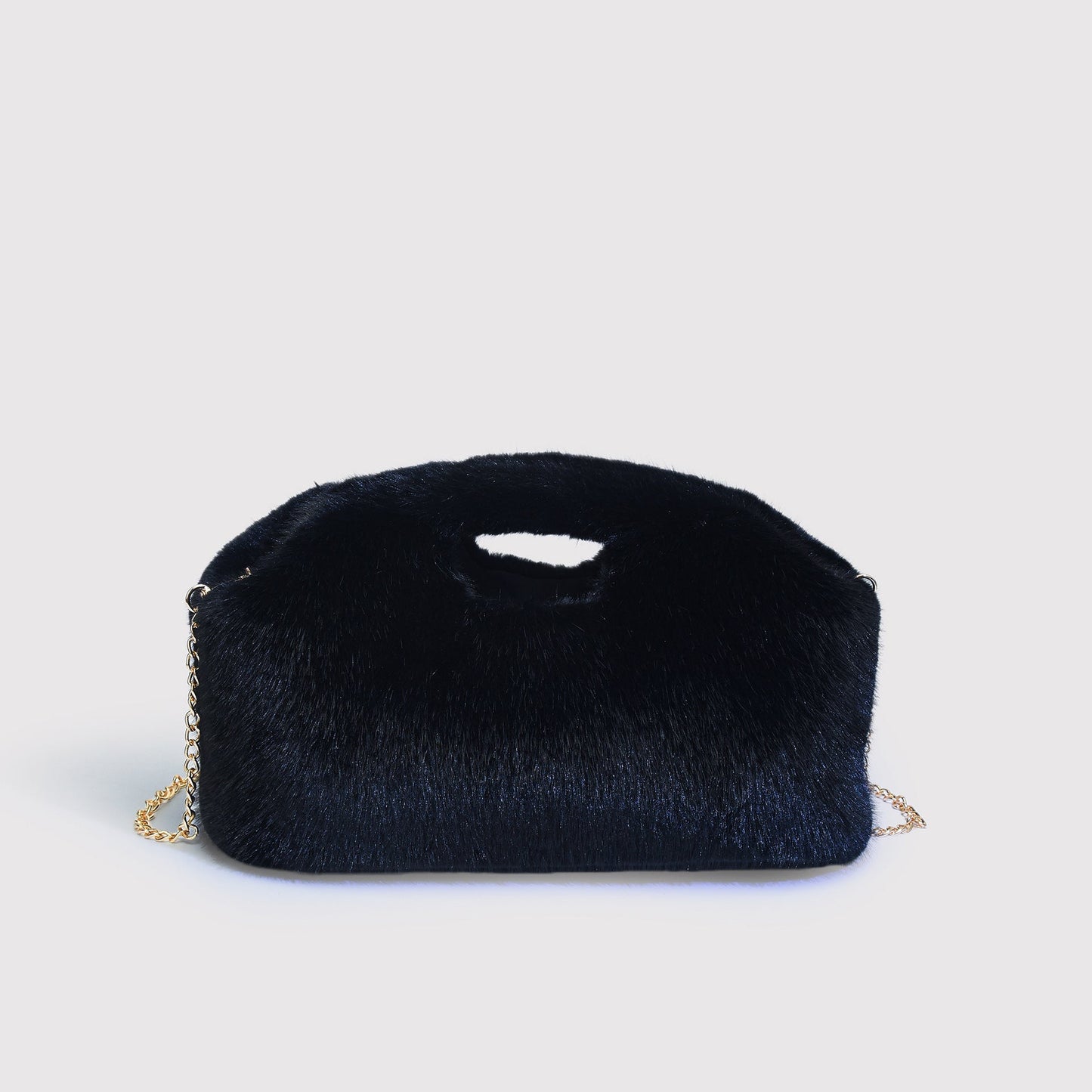 Clutch Handbag With A Chain Can Be Worn Crossbody