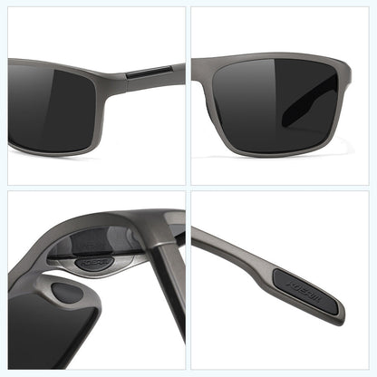 KDEAM Square-frame Polarized Sunglasses