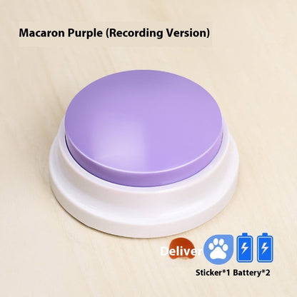 Pet Communication Button Dog Voice Toy