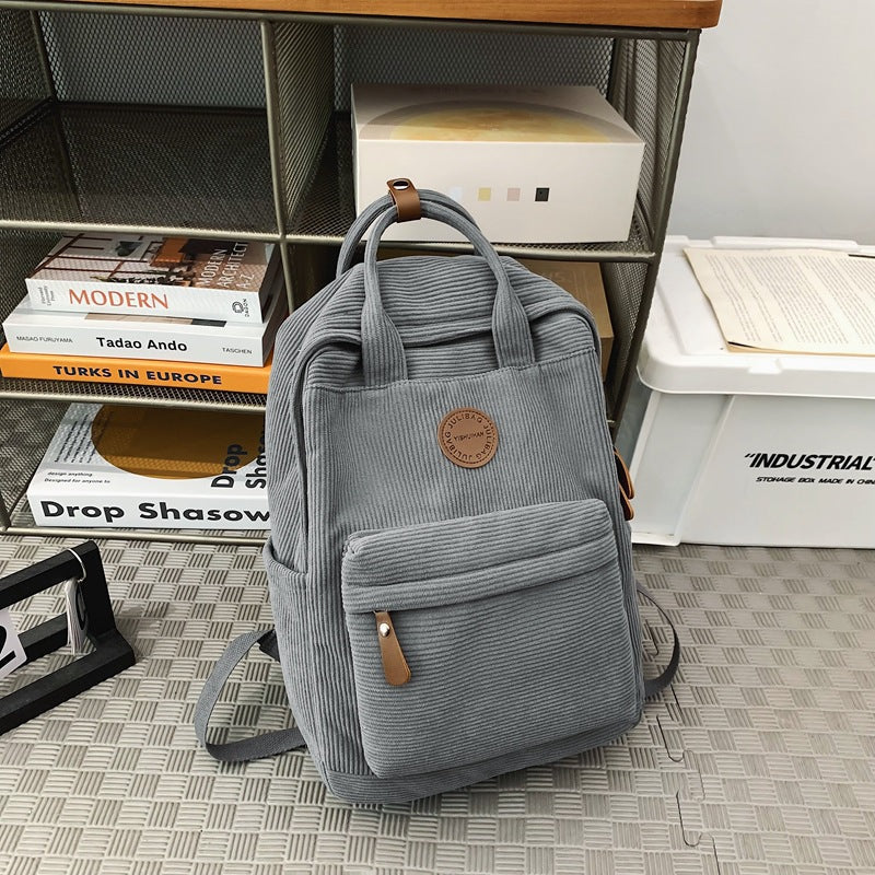 Retro Fashion Backpack For Men And Women
