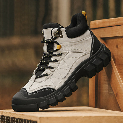 Mens Shoes Autumn Winter New High-Top Hiking And Mountaineering Boots