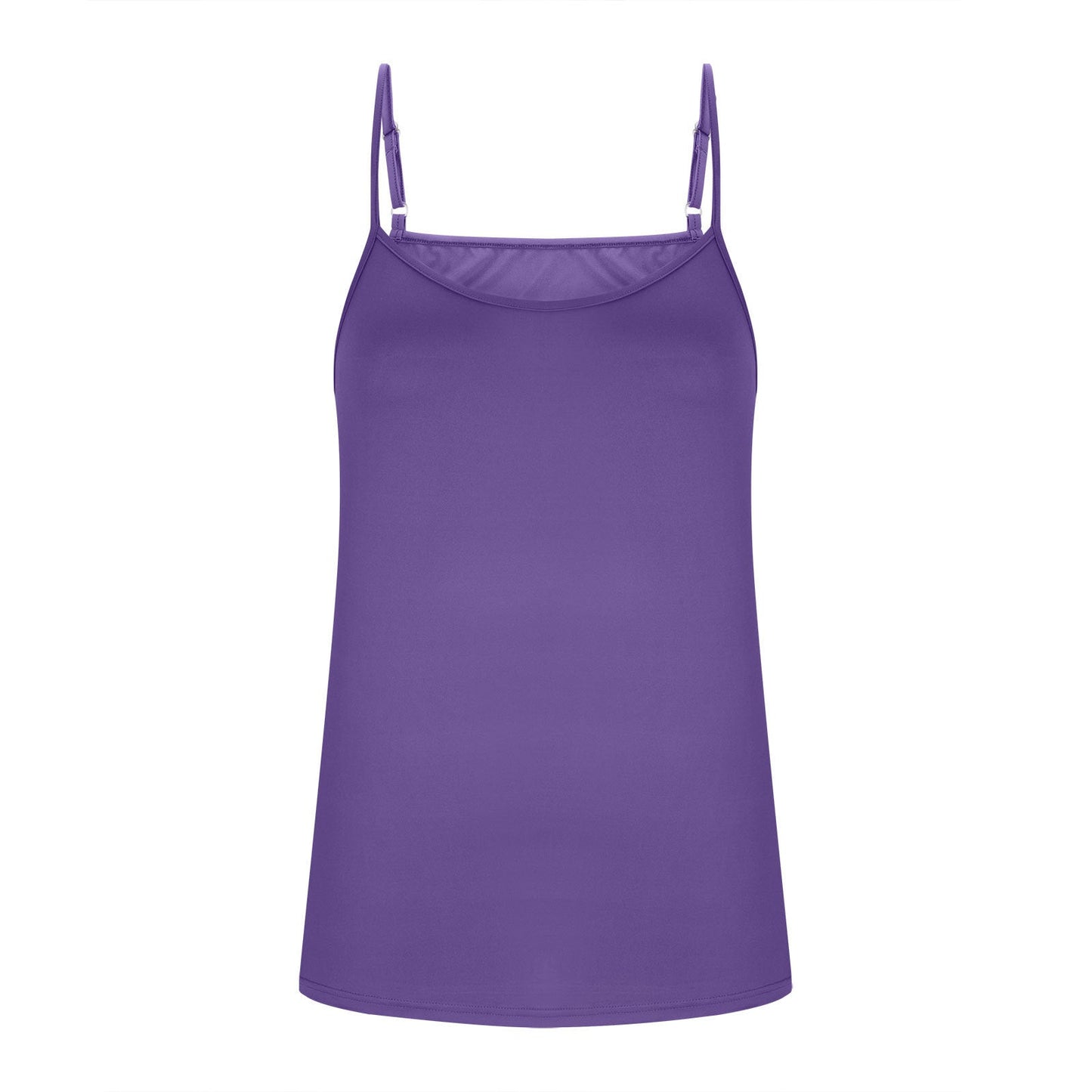 2025 Cross-border Europe And America Amazon New Summer Women's Milk Silk V-neck Adjustable Thin Shoulder Strap Vest Women
