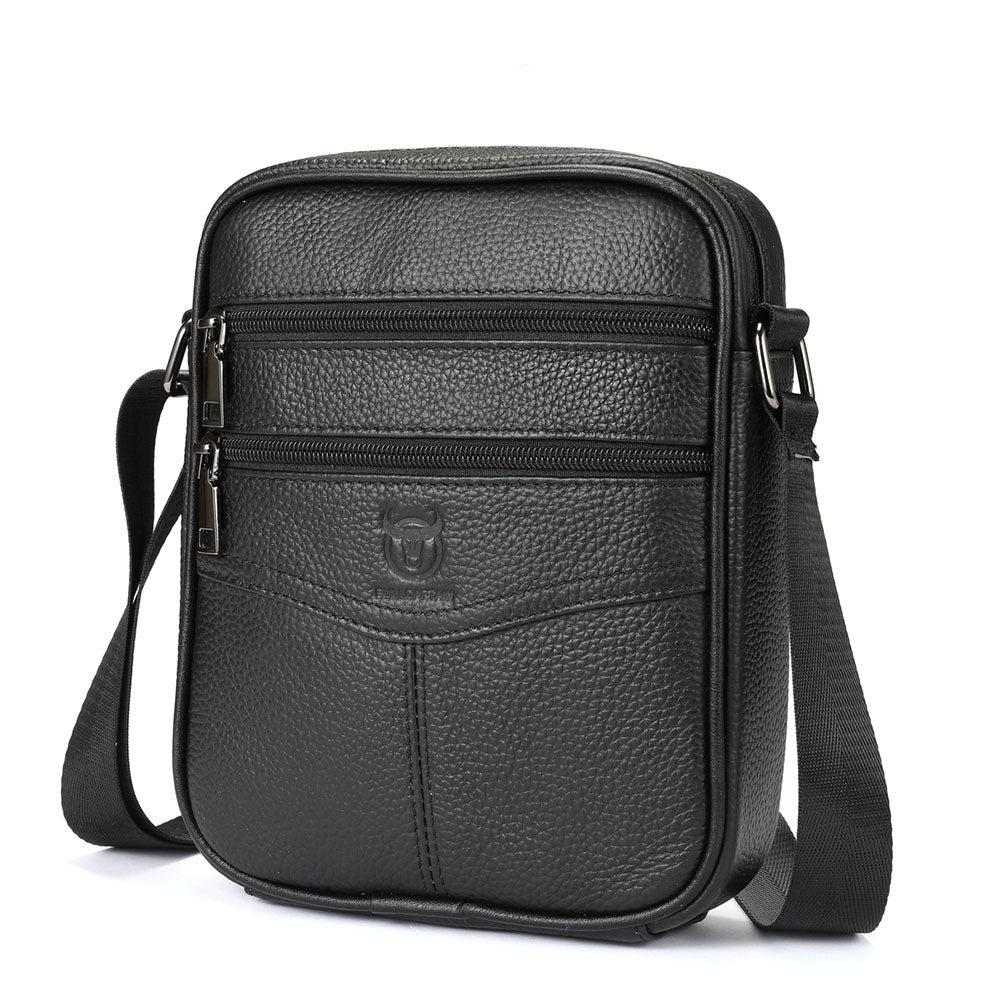 Single-shoulder Crossbody Bag Made Of Top-grain Leather With A Premium Feel