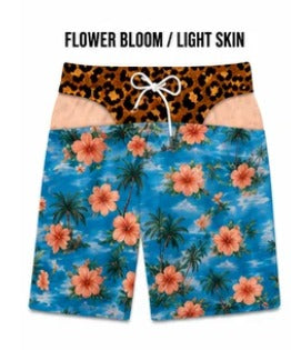Printed Pattern Men's Casual Shorts