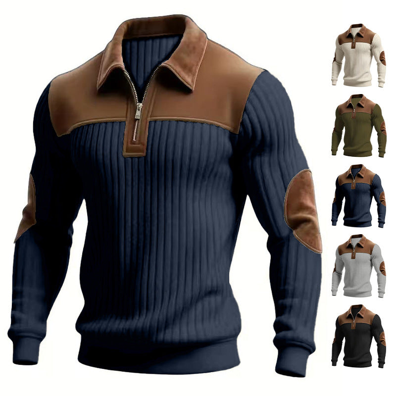 Casual Commute Sports AutumnWinter Zip-Up Sweatshirt